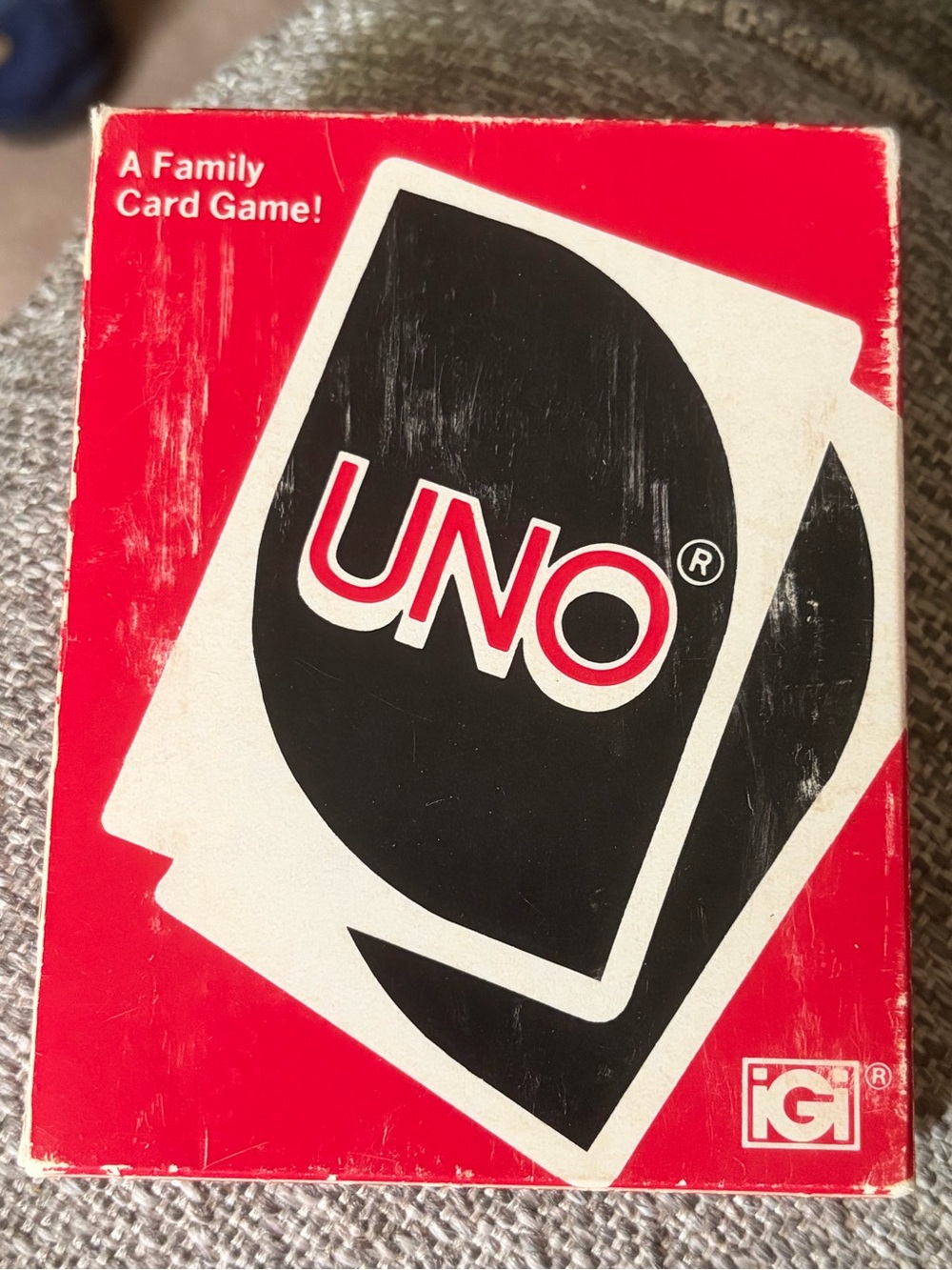 NEW 1979 Vintage UNO Card Game - Cards Still in Plastic